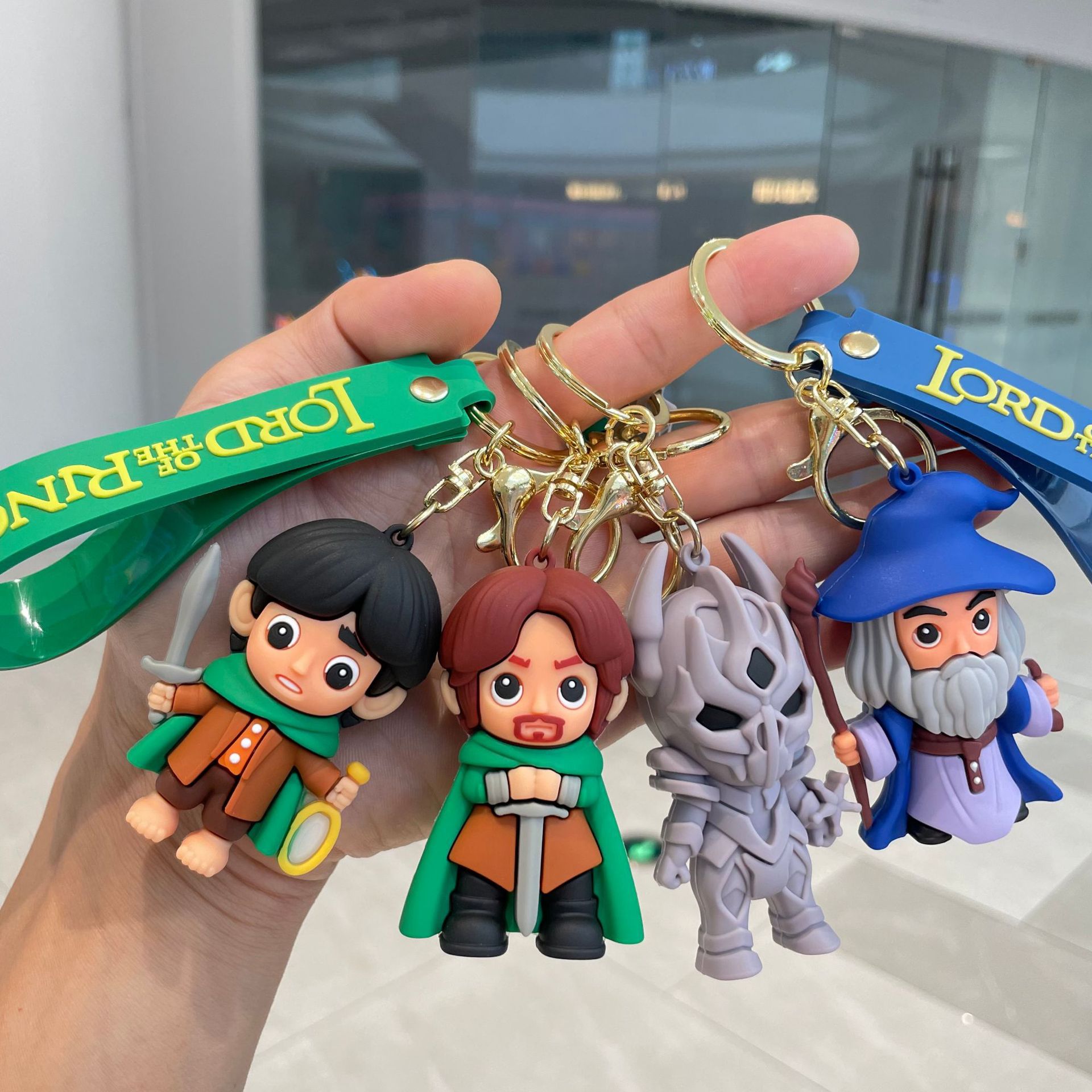 Car Accessories Xmas Gifts - Movie Lord Rings Keychain Anime Doll
