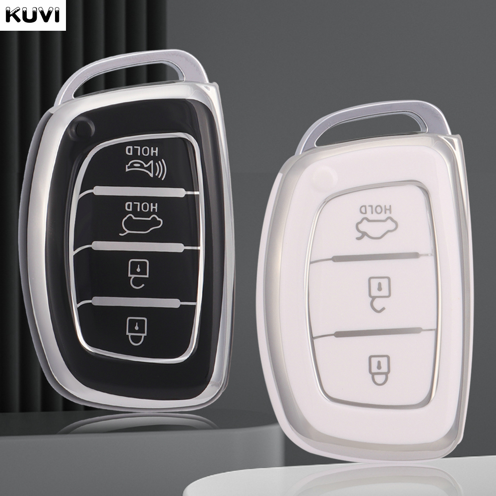 Car Accessories Xmas - 3 4 Button TPU Car Smart
