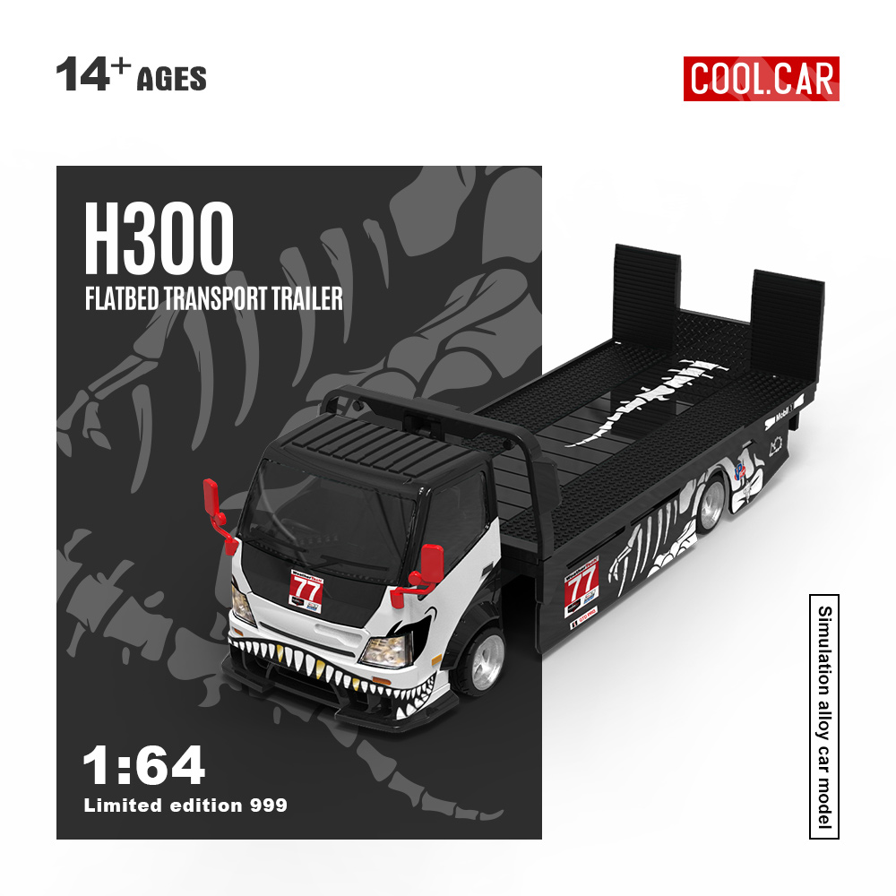 Car Accessories Company - *Pre-sale*Cool Car 1:64 H300 Flatbed Transport