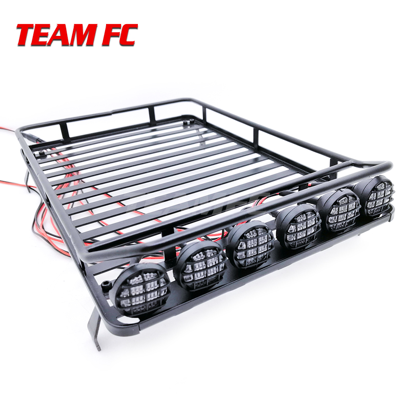 Car Accessories Xmas Gifts - RC Crawler Accessory Luggage Roof Rack