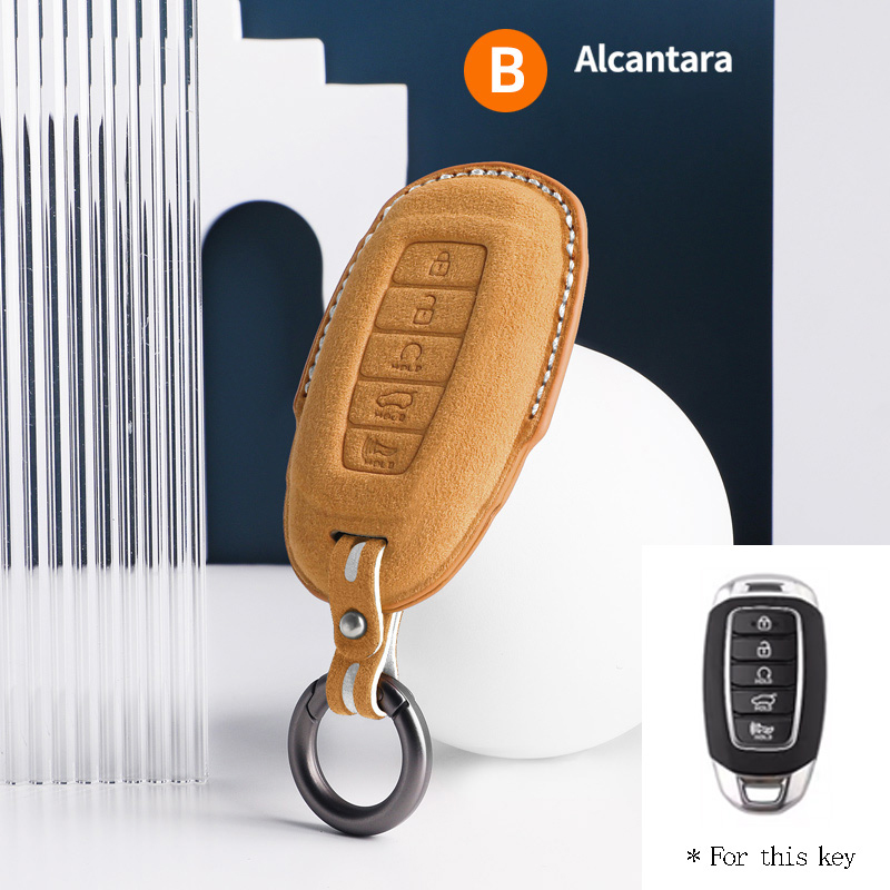 Car Accessories Xmas - 5 Buttons Car Key Case Cover