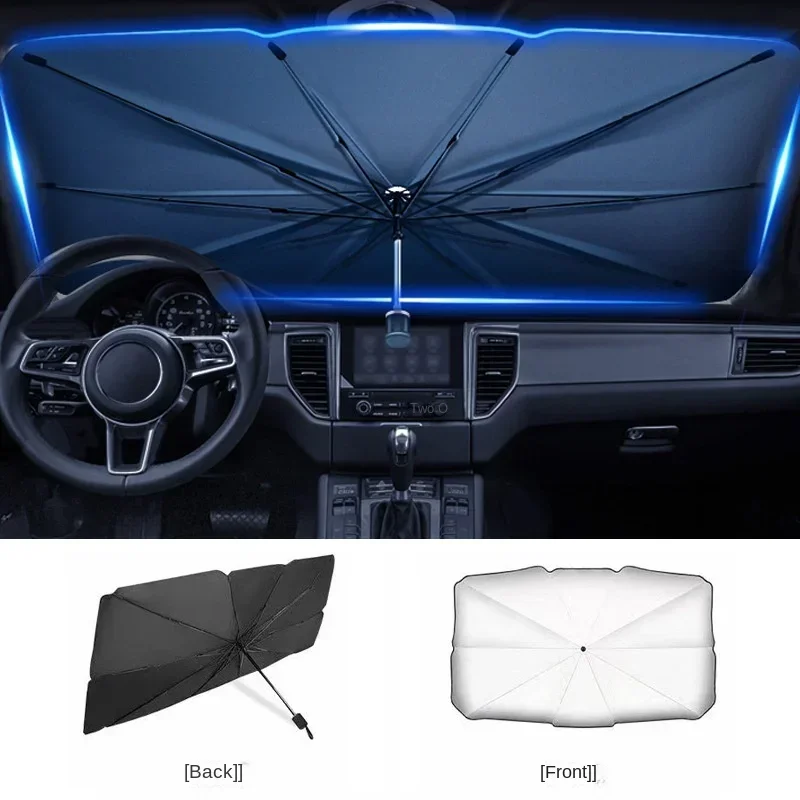 Automatic Car Sunshade - Baseus Windshield SunShade Umbrella Hemmed Edges