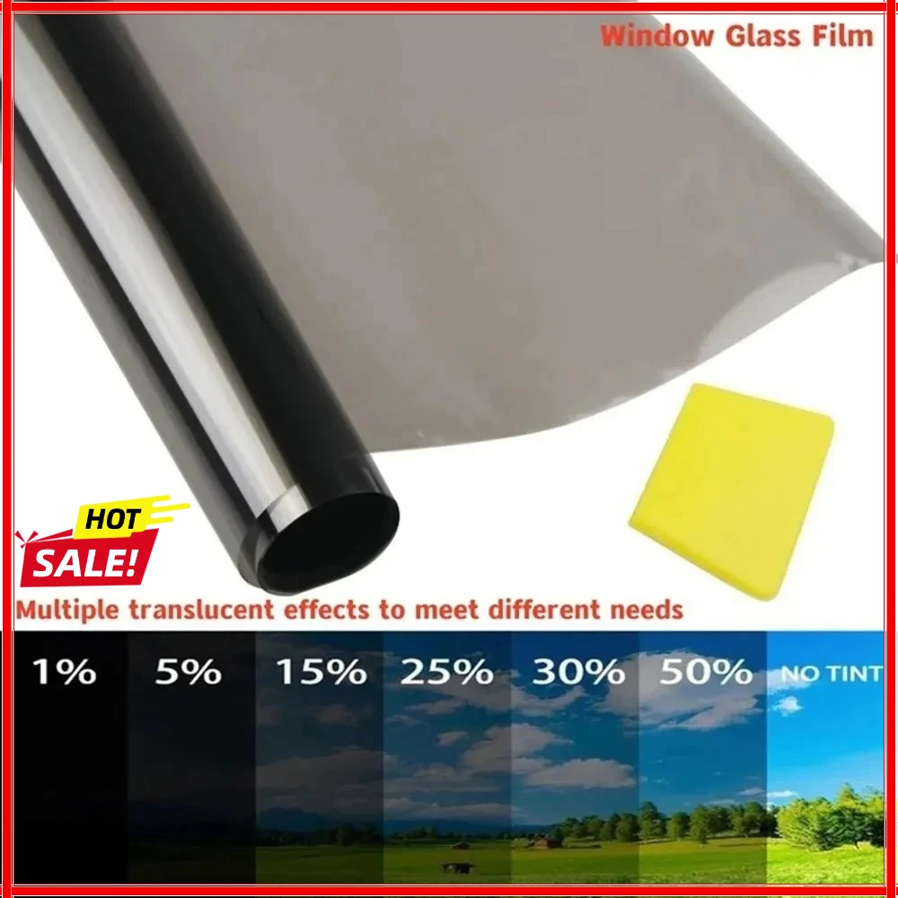 Tinted Window Film - 3Mx50CM VLT Black Car & Home