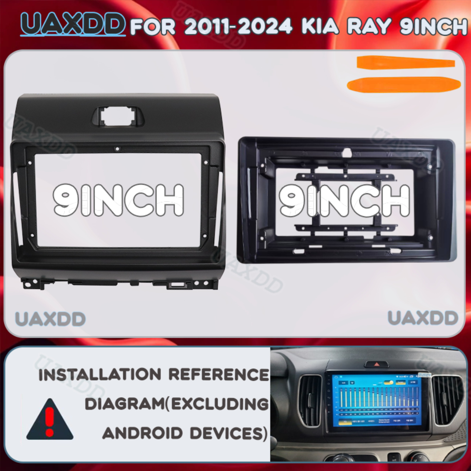 Car Accessories Dashboard - 9Inch 2 Din Car For 2011-2024
