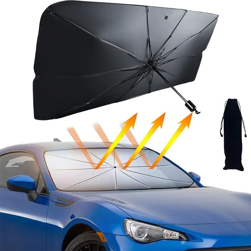Car Windshield Sunshade Foldab - огляд і ціна Automatic Car Sunshade
