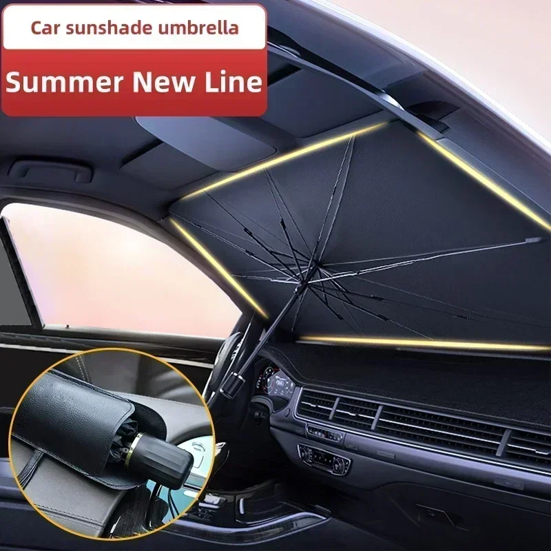 Car Windshield Sunshade Foldab - огляд і ціна Automatic Car Sunshade