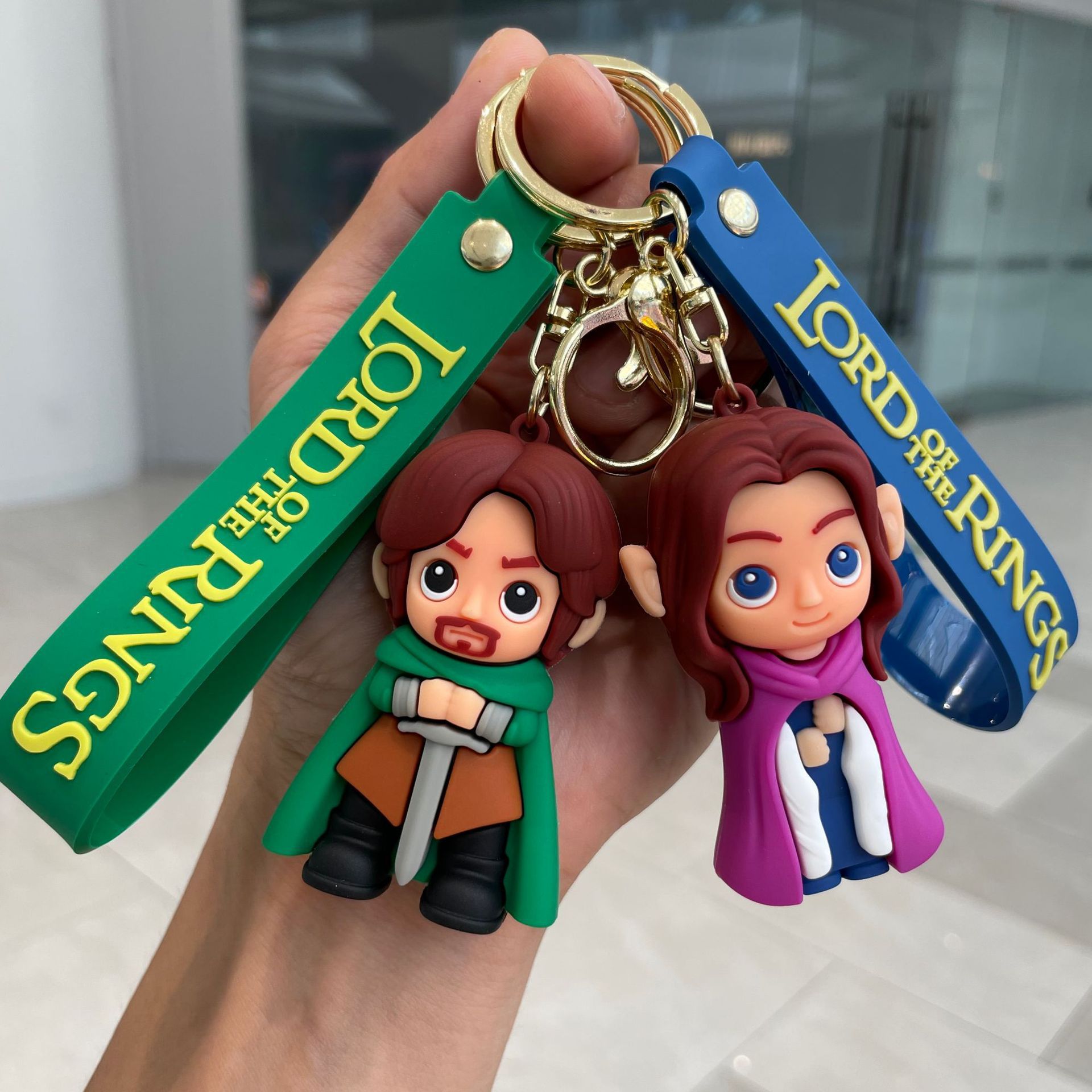 Movie Lord Rings Keychain Anim - огляд і ціна Car Accessories Xmas Gifts