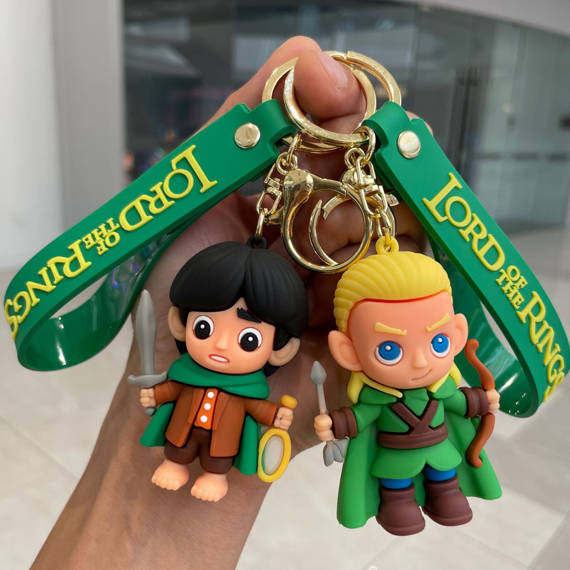 Movie Lord Rings Keychain Anim - огляд і ціна Car Accessories Xmas Gifts