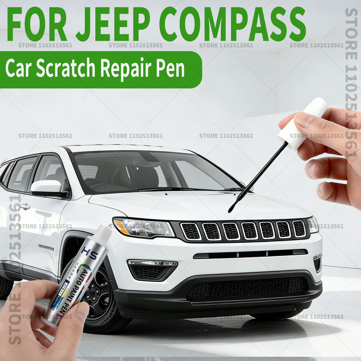 For Jeep Compass Paint Repair  - огляд і ціна Car Accessories For Winter