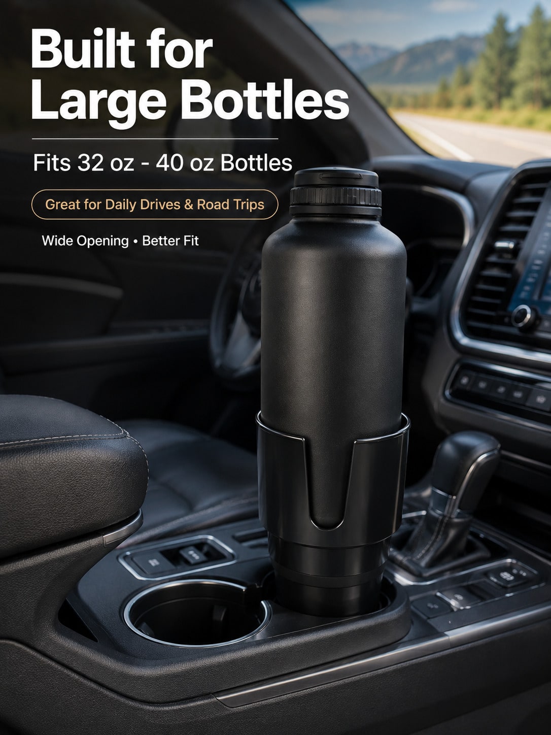 Car Cup Holder Expander Adapte - огляд і ціна Car Cup Holder Expander