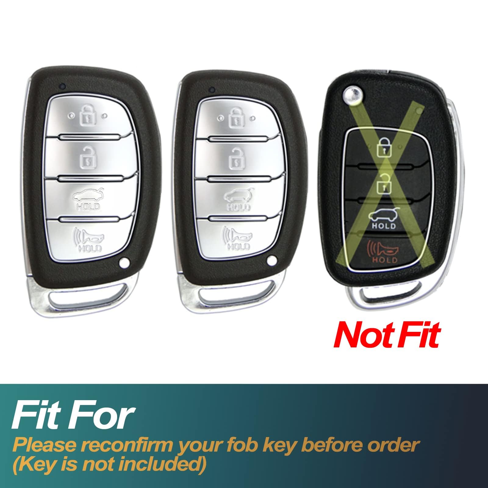 3 4 Button TPU Car Smart Key C - огляд і ціна Car Accessories Xmas