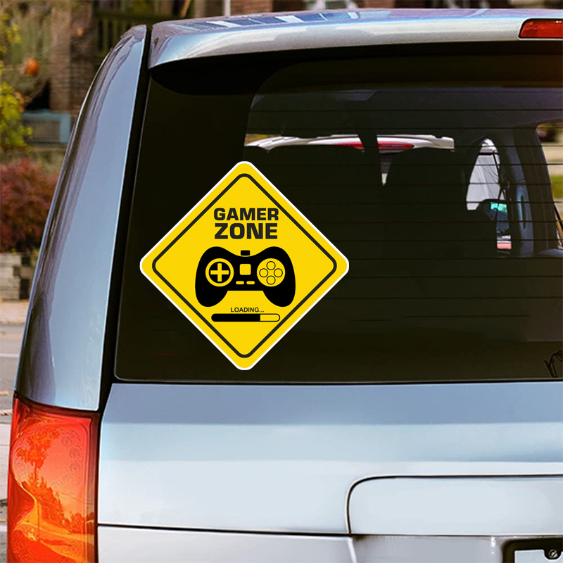 Gamer Zone Car Stickers Vinyl  - огляд і ціна Car Accessories Zone