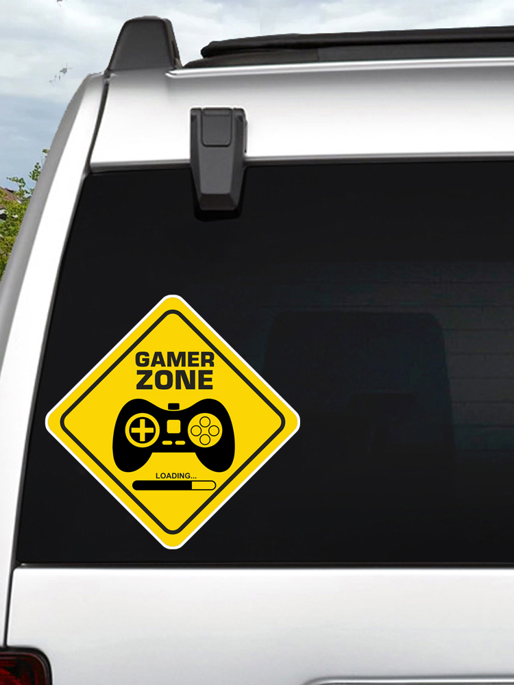 Gamer Zone Car Stickers Vinyl  - огляд і ціна Car Accessories Zone