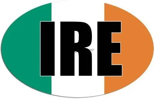 Ireland Flag Luck Clover Harp  - огляд і ціна Car Accessories Ireland