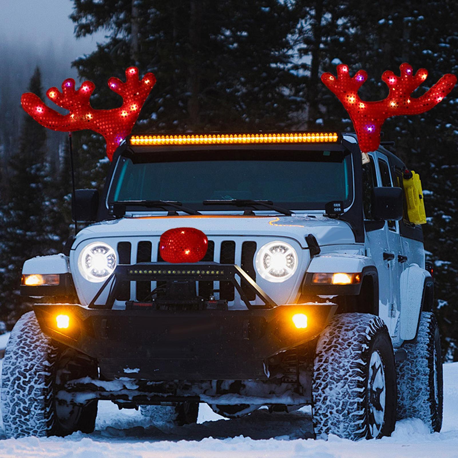 Car Christmas Decorations Cute - огляд і ціна Car Accessories For Winter