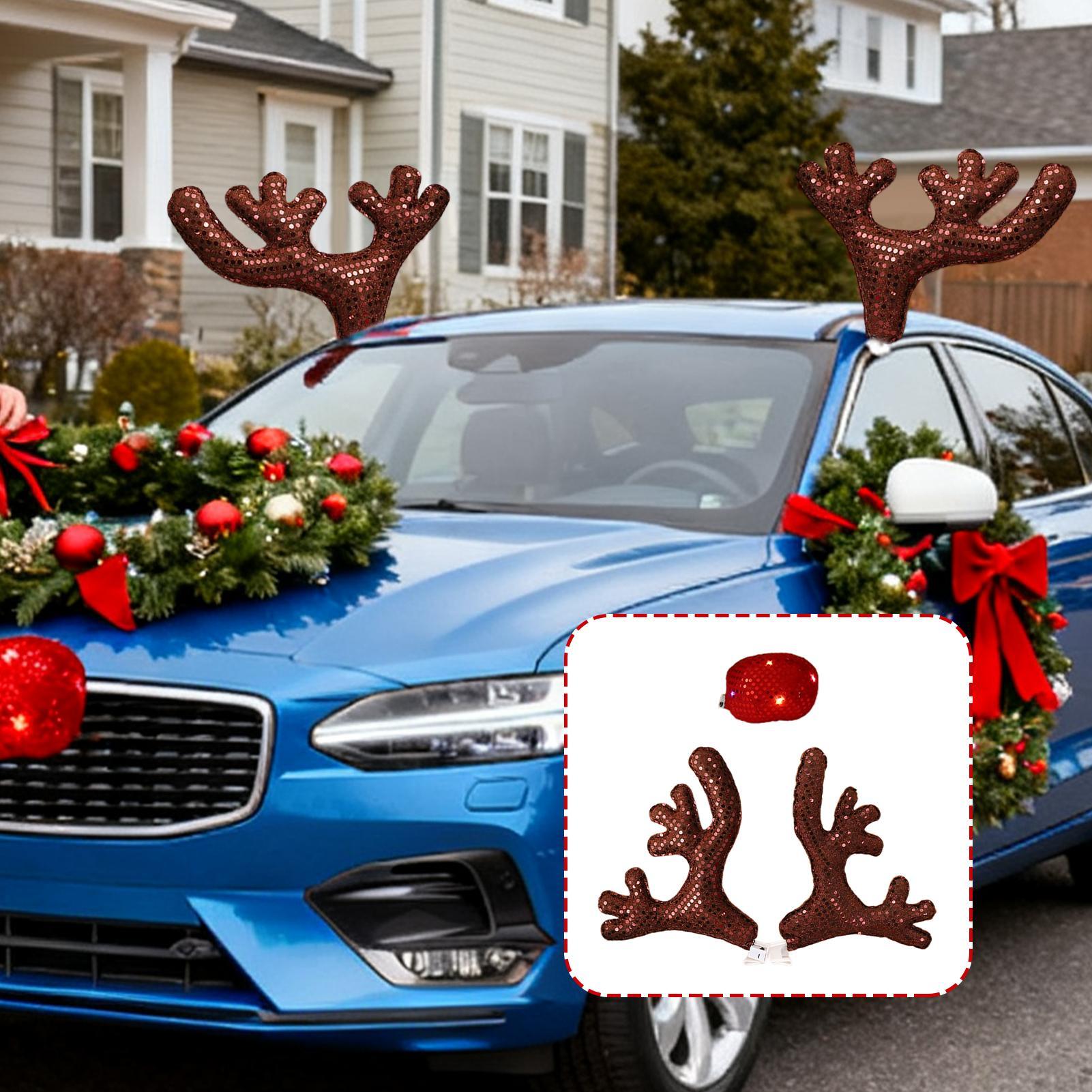 Car Christmas Decorations Cute - огляд і ціна Car Accessories For Winter