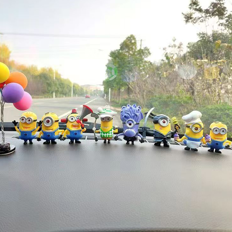 8 Pcs/1set 52TOYS Minions Cart - огляд і ціна Car Accessories Xmas