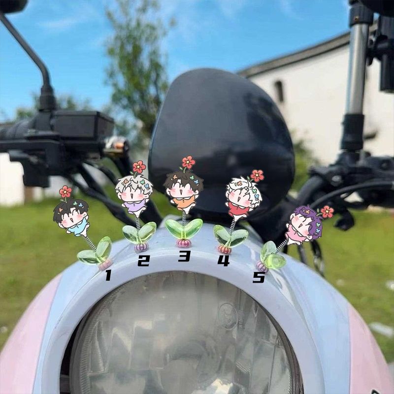 5PCS  Love and Deep Space Anim - огляд і ціна Car Accessories Cute