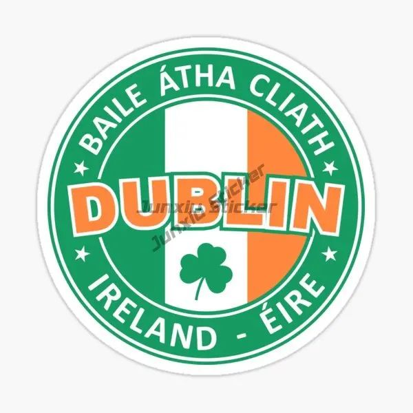 Ireland Flag Luck Clover Badge - огляд і ціна Car Accessories Ireland