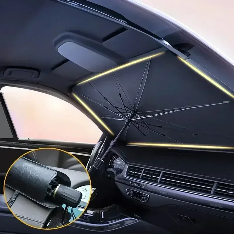 Universal Foldable Car Windshi - огляд і ціна Automatic Car Sunshade