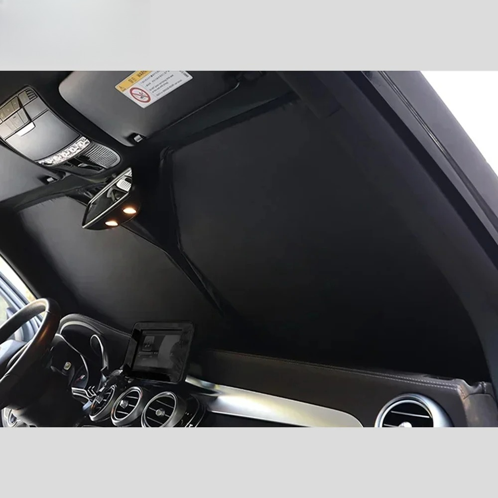 Car Front Rear Windshield Suns - огляд і ціна Automatic Car Sunshade
