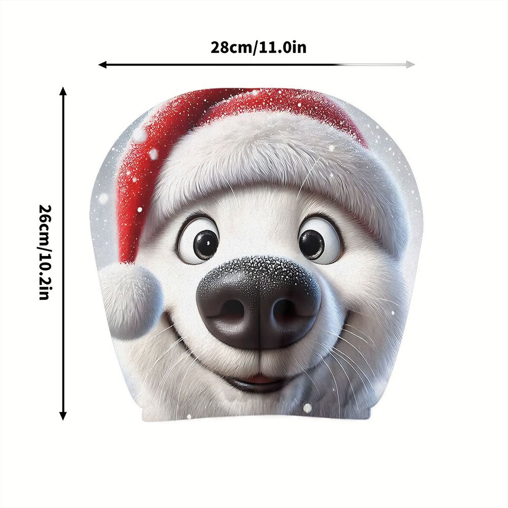 2pcs Christmas hats, cute pupp - огляд і ціна Car Accessories For Winter