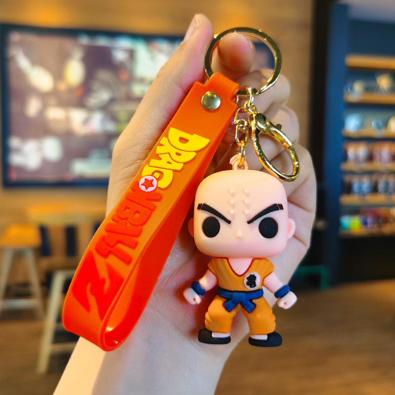 Ball Z Goku PVC Keychain 3D Ca - огляд і ціна Car Accessories Cute