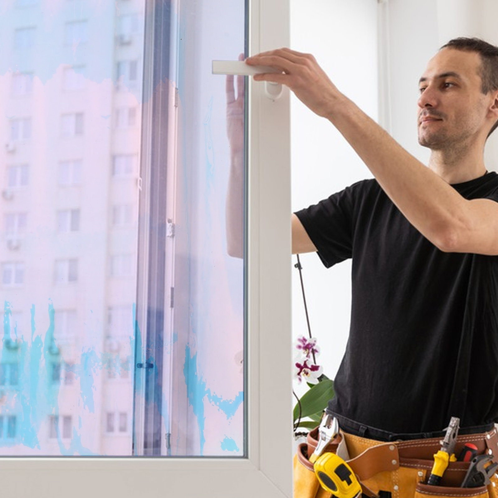 Clear Holographic Window Film  - огляд і ціна Tinted Window Film