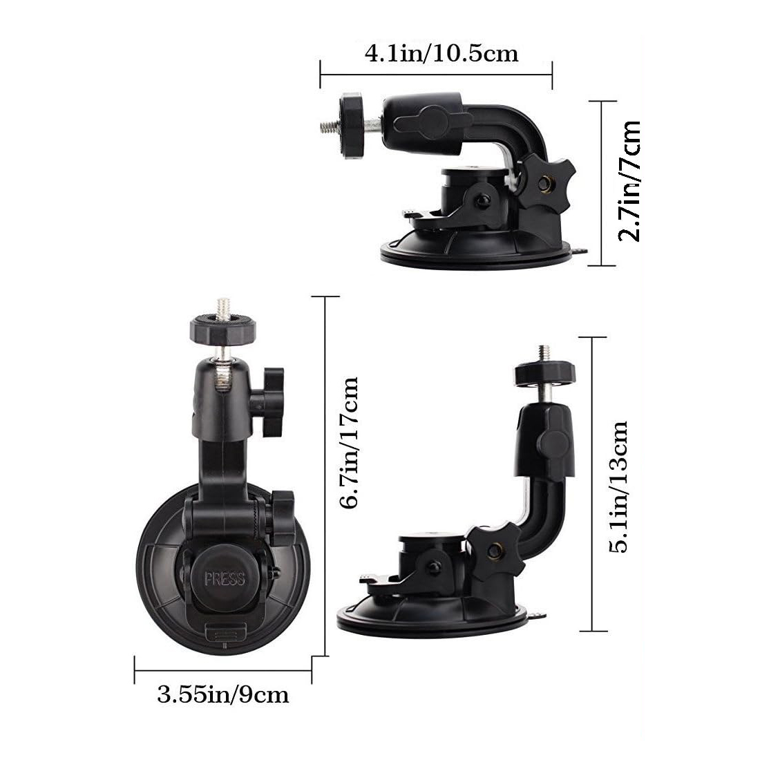 9CM Car Suction Cup Universal  - огляд і ціна Car Cup Holder Expander