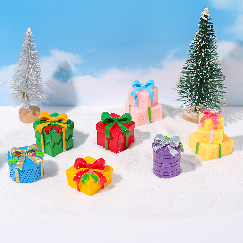 1Pc Mini Christmas Gift Box Re - огляд і ціна Car Accessories Xmas Gifts