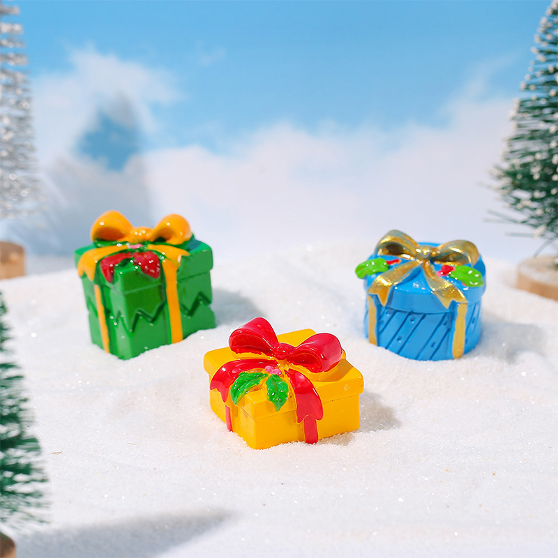 1Pc Mini Christmas Gift Box Re - огляд і ціна Car Accessories Xmas Gifts