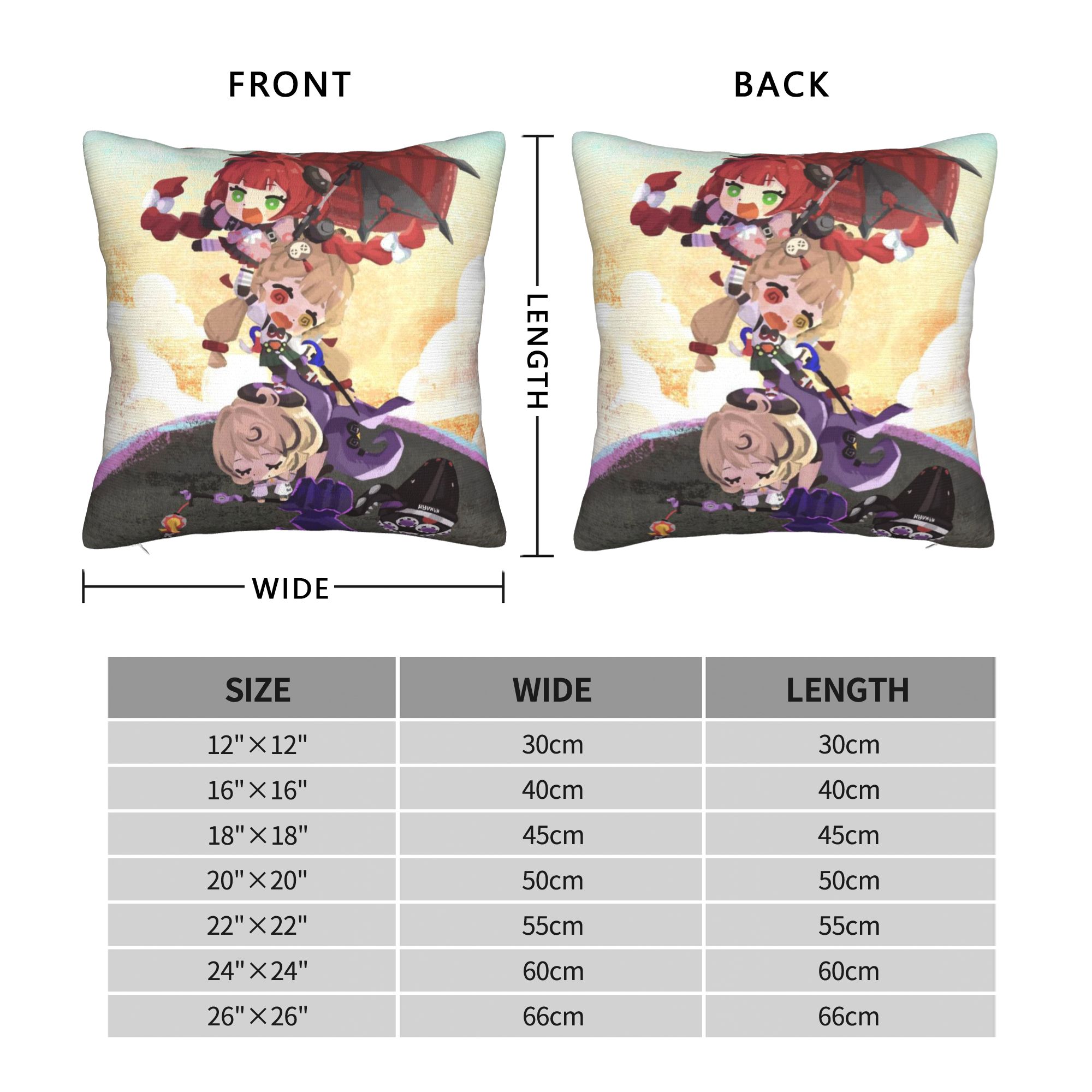 Decorative Pillowcases Zenless - огляд і ціна Car Accessories Zone