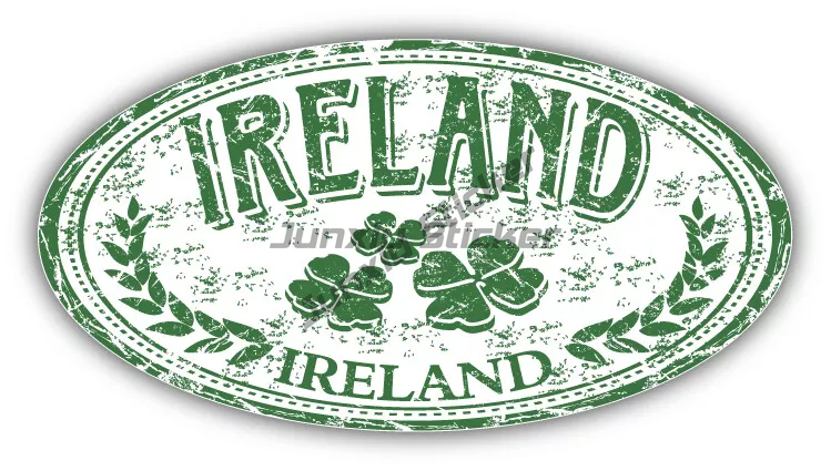Vintage Irish Flag Vinyl Die-C - огляд і ціна Car Accessories Ireland