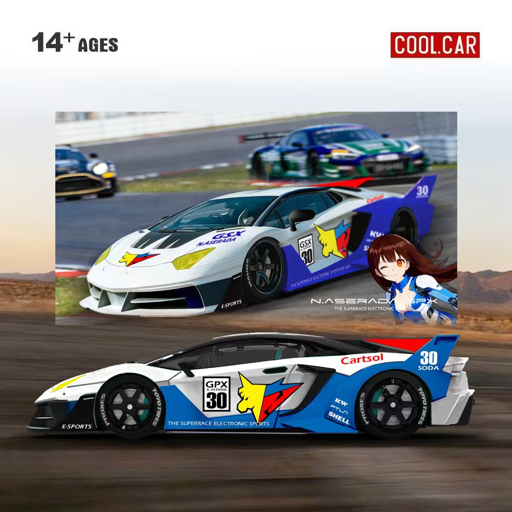 Cool Car 1:64 GTEVO Superrace  - огляд і ціна Car Accessories Company