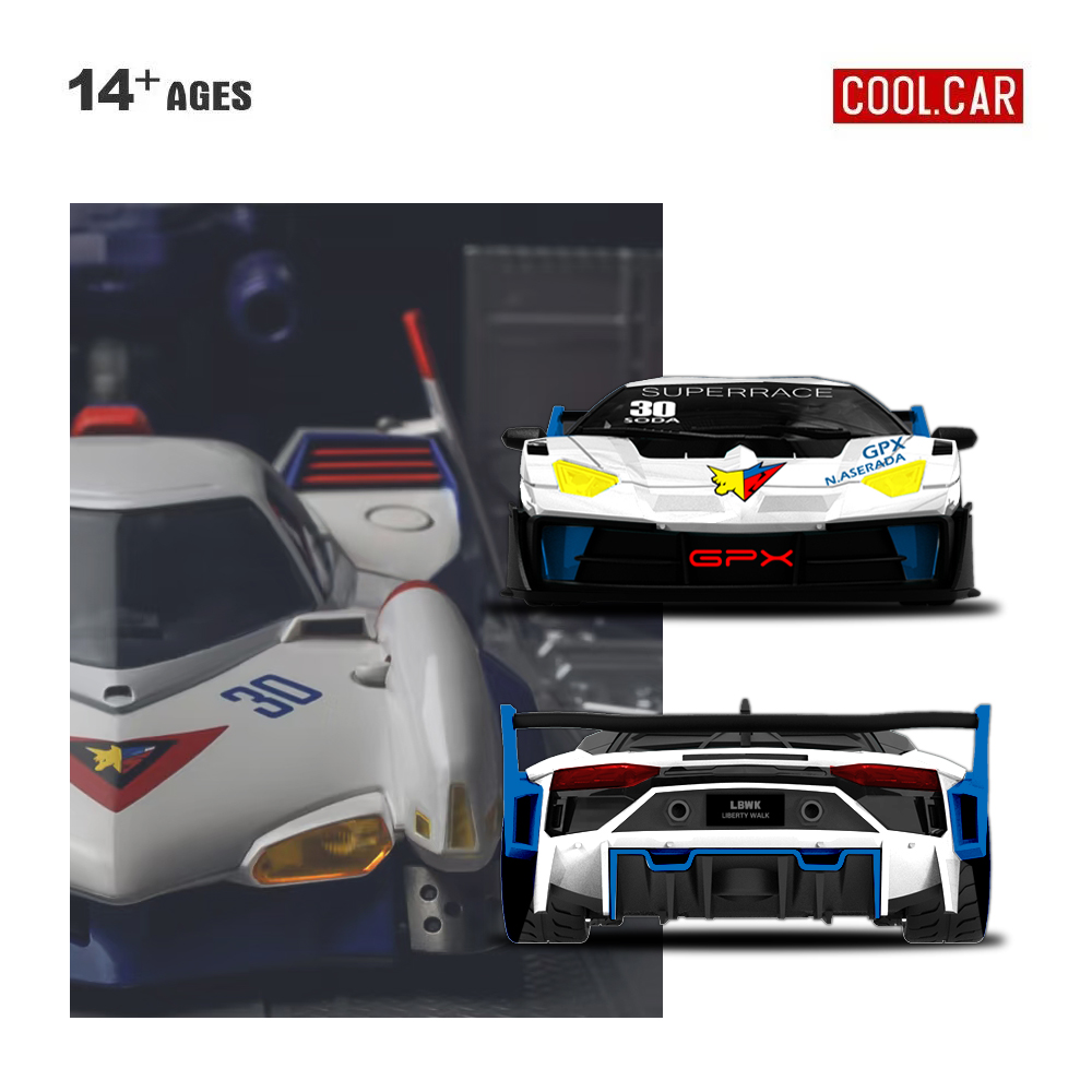 Cool Car 1:64 GTEVO Superrace  - огляд і ціна Car Accessories Company