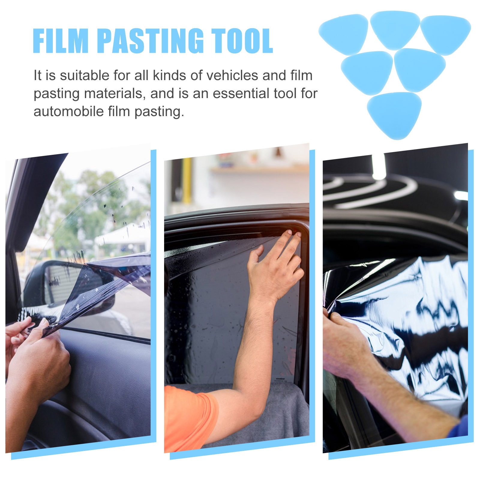 20Pcs Window Film Application  - огляд і ціна Tinted Window Film