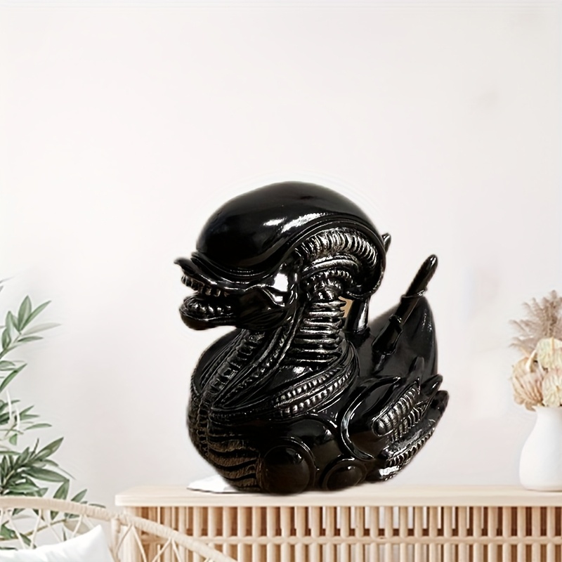 Alien Duck Resin Statue，Evil A - огляд і ціна Car Accessories Xmas