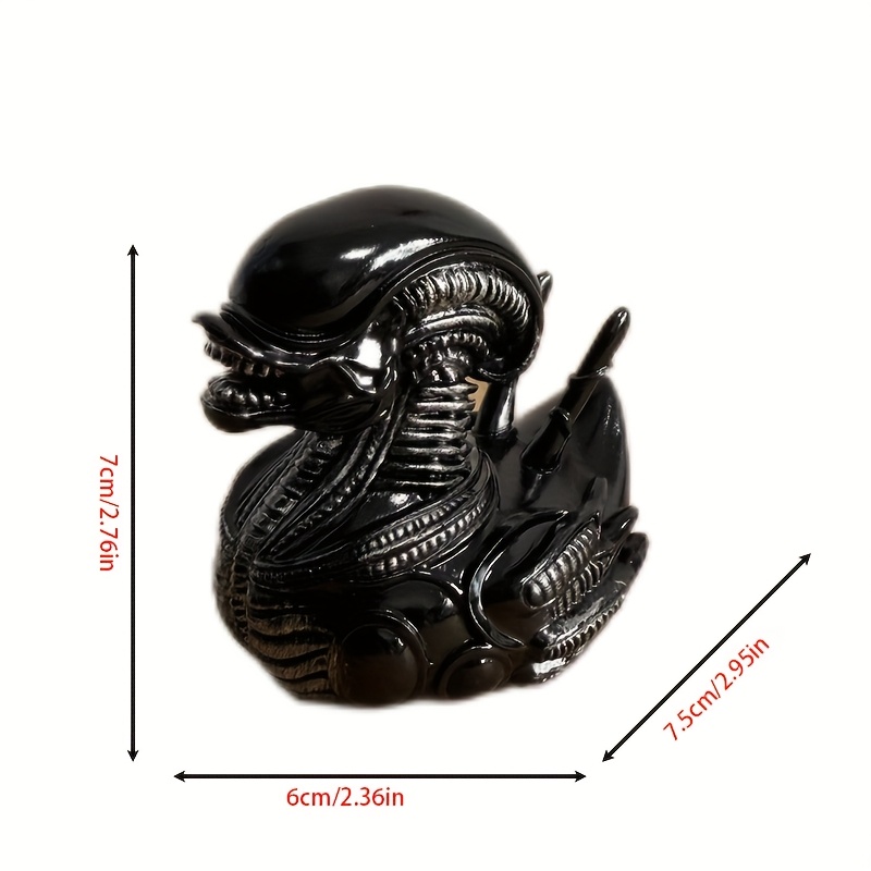 Alien Duck Resin Statue，Evil A - огляд і ціна Car Accessories Xmas