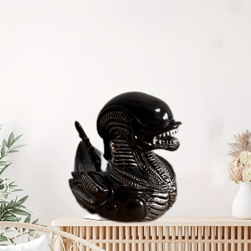 Alien Duck Resin Statue，Evil A - огляд і ціна Car Accessories Xmas