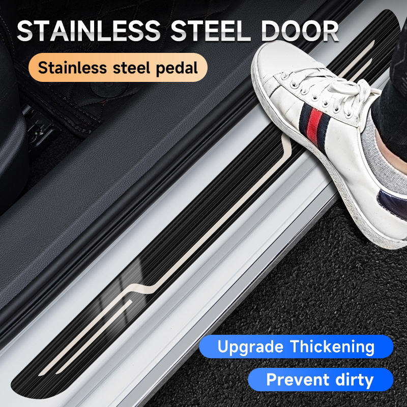 Stainless Steel Car Door Sill  - огляд і ціна Car Accessories You Need