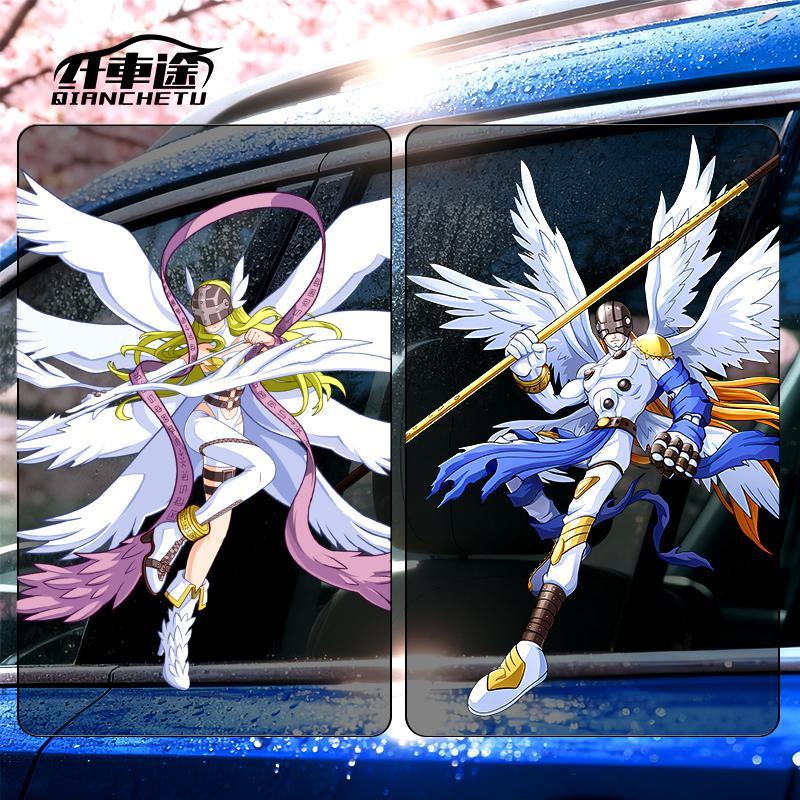Digimon Car Sticker Cute Fashi - огляд і ціна Car Accessories Cute