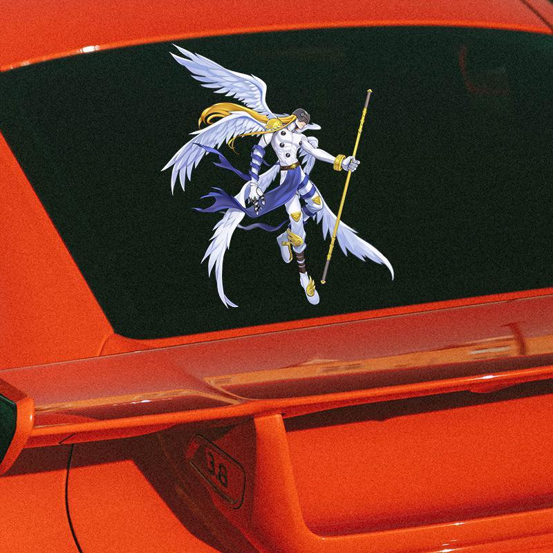 Digimon Car Sticker Cute Fashi - огляд і ціна Car Accessories Cute