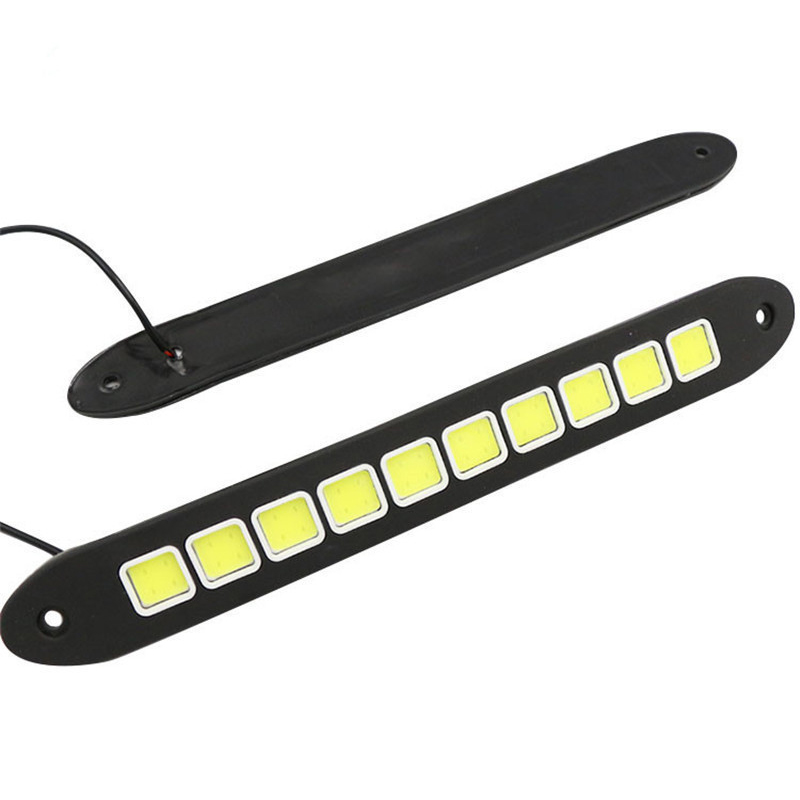 1/2pcs DRL COB Car LED Daytime - огляд і ціна Car Accessories You Need