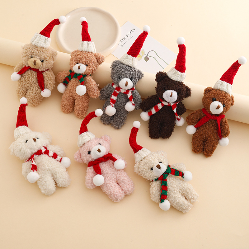 Cute Christmas-themed Bear Key - огляд і ціна Car Accessories Xmas Gifts