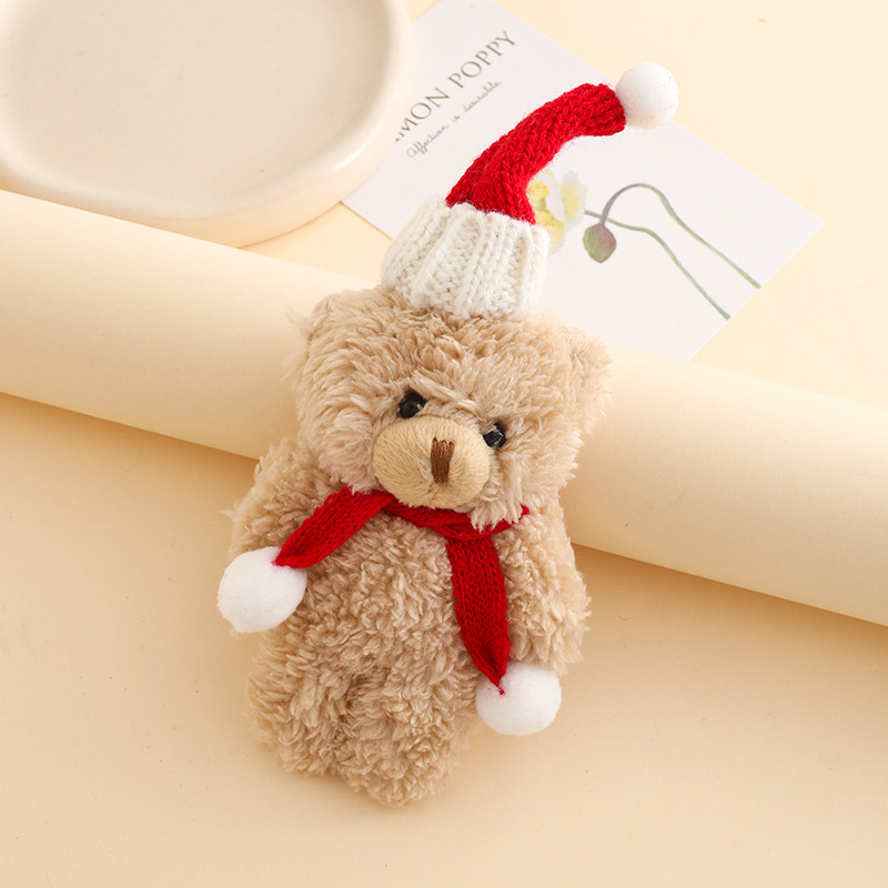 Cute Christmas-themed Bear Key - огляд і ціна Car Accessories Xmas Gifts