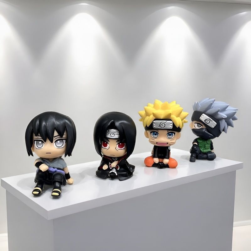 NARUTO cartoon cute figurine m - огляд і ціна Car Accessories Cute