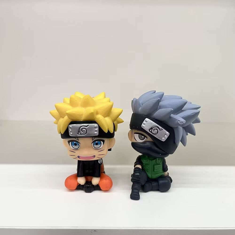 NARUTO cartoon cute figurine m - огляд і ціна Car Accessories Cute