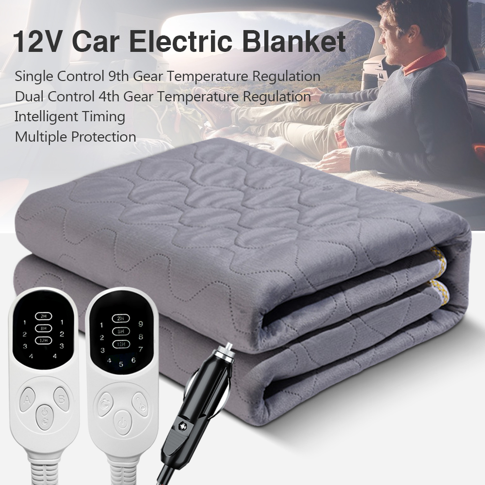 12V Electric Blanket Plush Thi - огляд і ціна Car Accessories For Winter