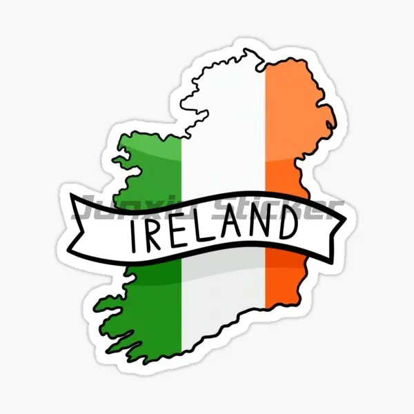 IRL Ireland Flag Map Four Leaf - огляд і ціна Car Accessories Ireland