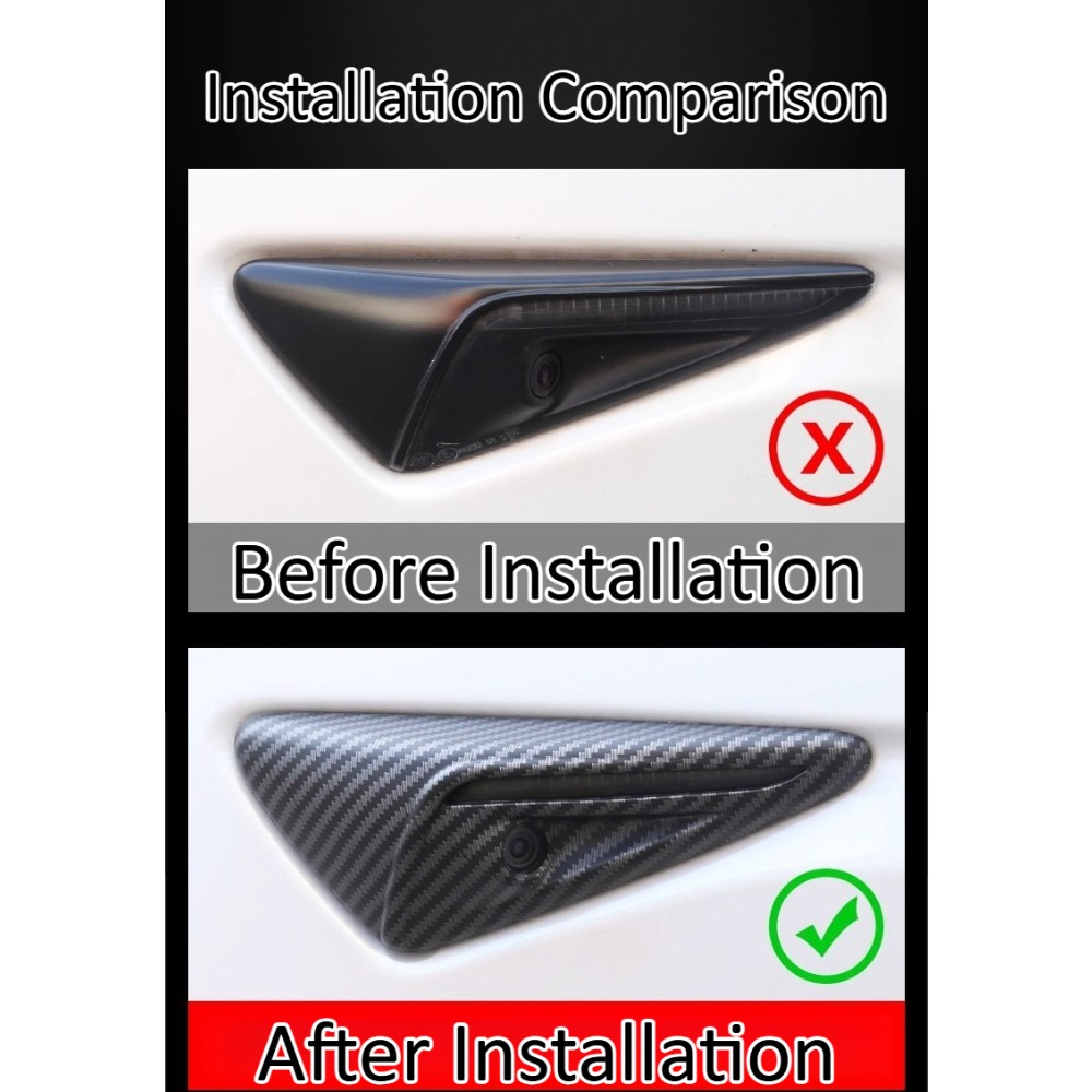 Carbon Fiber Cameras Covers Tr - огляд і ціна Car Accessories You Need